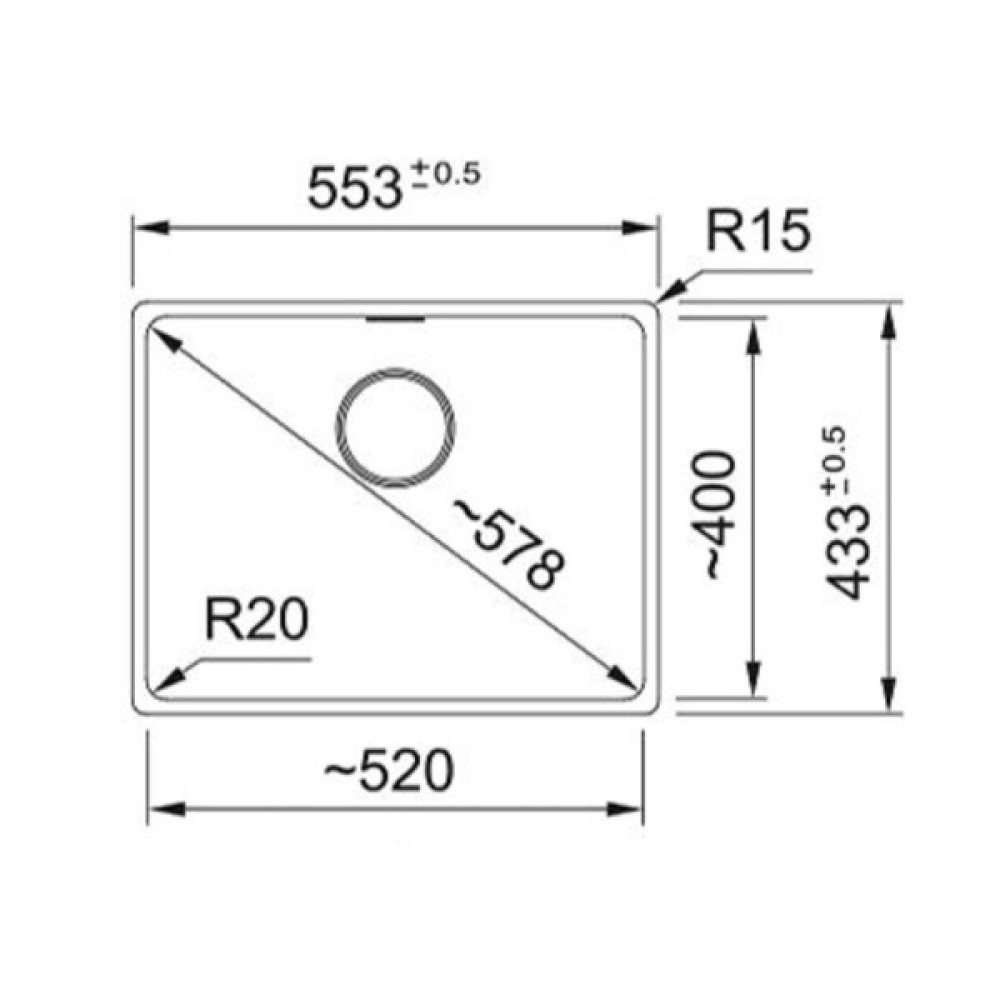 Мийка кухонна Franke 125.0701.780