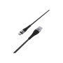 Дата кабель USB 2.0 AM to USB-C 1.0m 2.4A nylon BX32 black BOROFONE (6931474710451)
