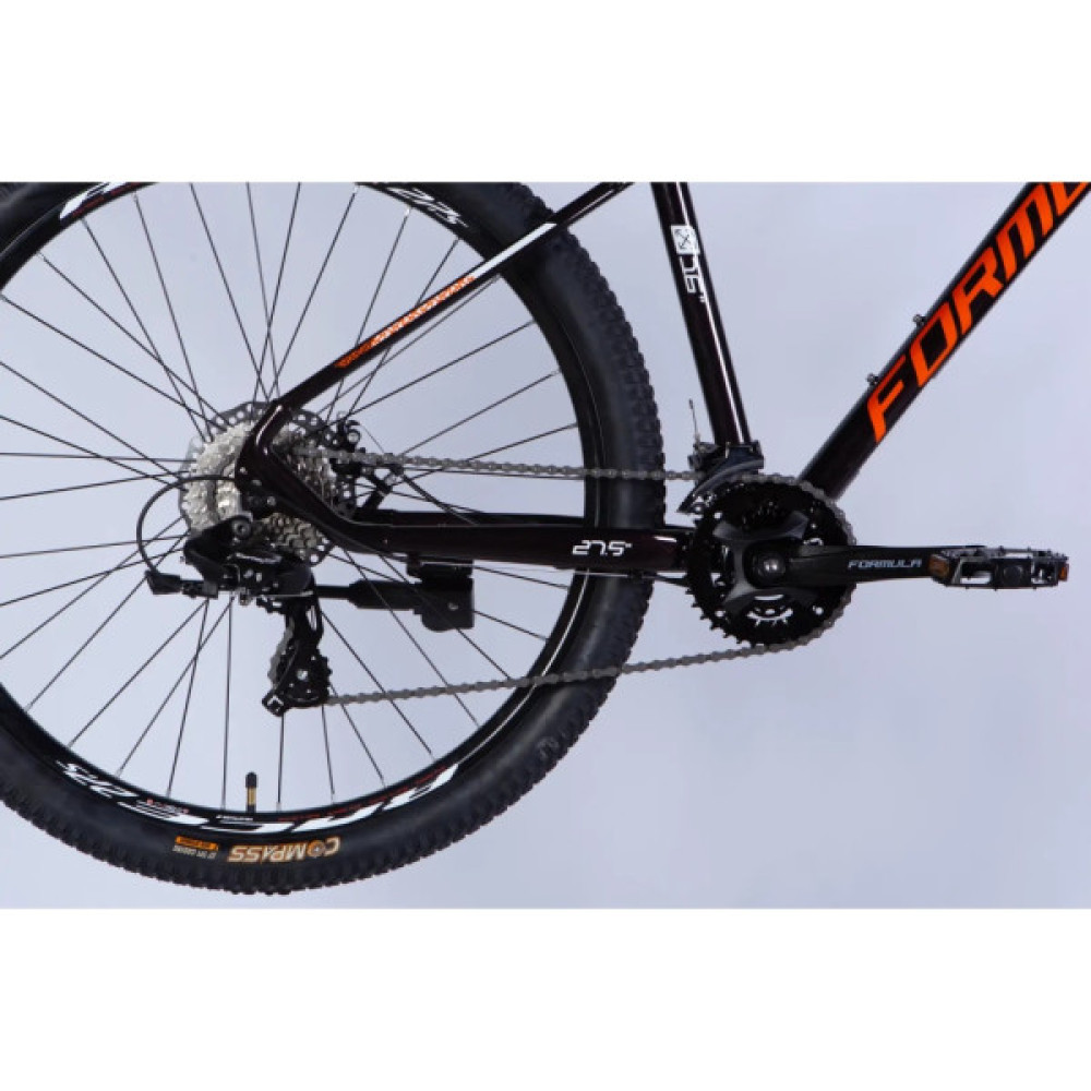Велосипед Formula 27.5" THOR DD CS рама-18" AL 2026 мідно-чорний з помаранчевим (OPS-FR-27.5-308)
