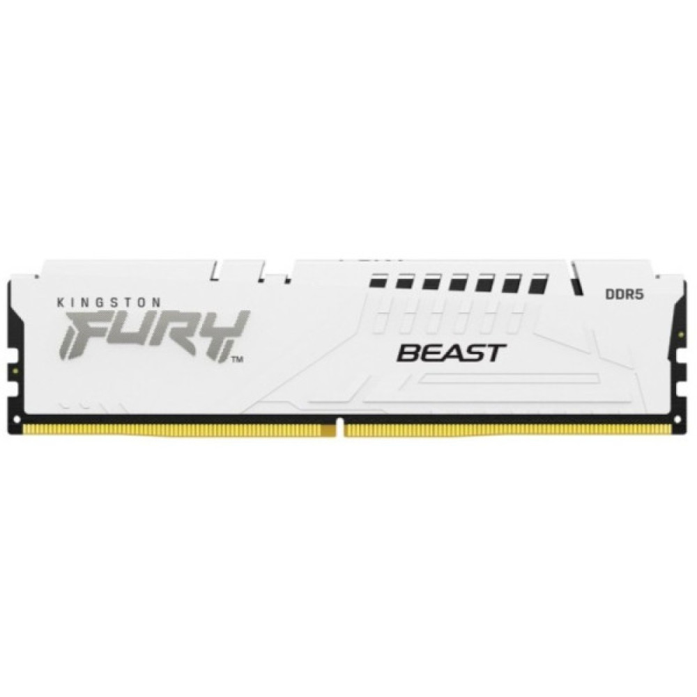 Пам'ять ПК Kingston DDR5 16GB 5600 FURY Beast Білий EXPO