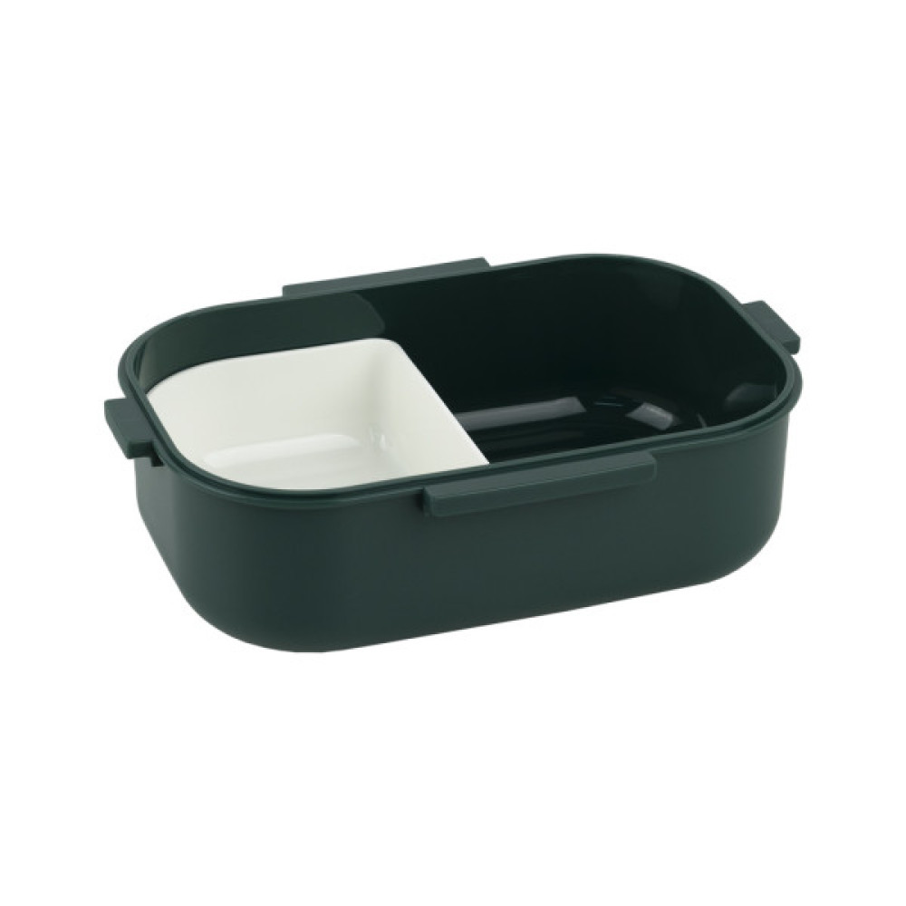 Ланч-бокс Kite з розділювачем 1100 мл, зелений (K25-1182-3)