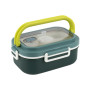 Ланч-бокс Kite з розділювачем 1100 мл, зелений (K25-1182-3)