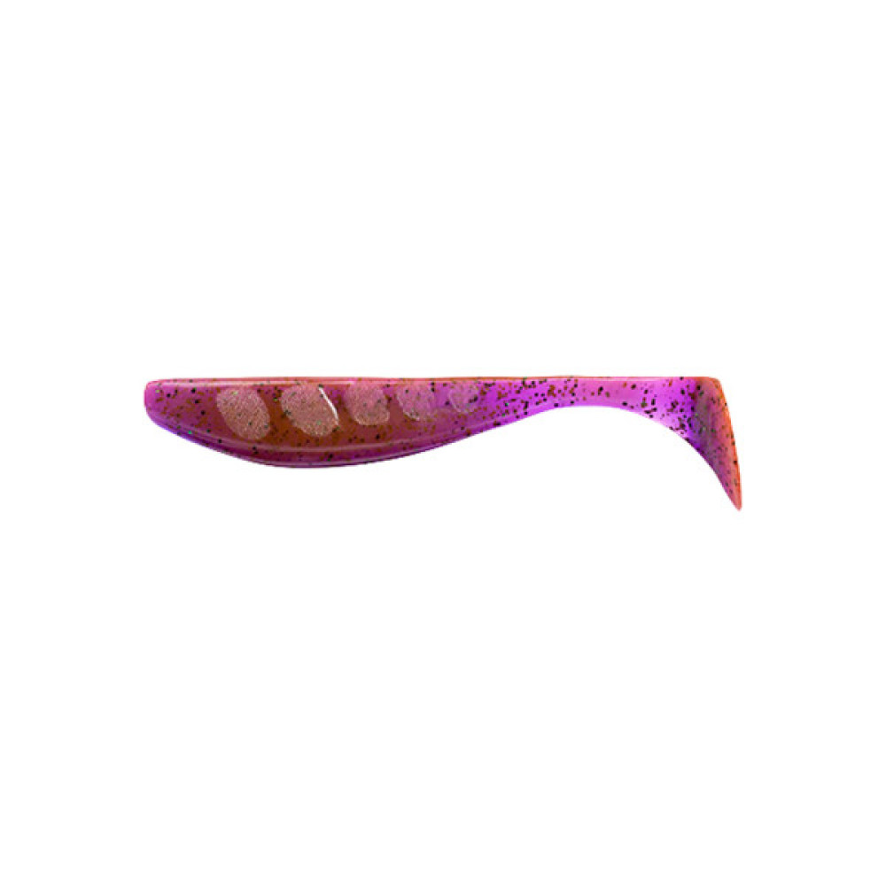 Силікон рибальський FishUP Wizzle Shad 3" 016 - Lox/Green&Black (8шт/уп) (1862.01.31)