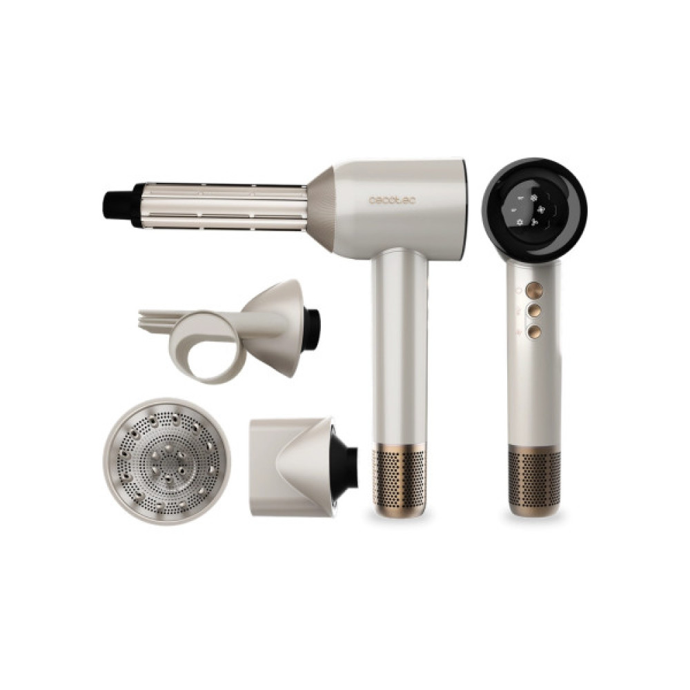Фен Cecotec DryGlam Waves Champagne 4in1 (A01_EU01_103715)