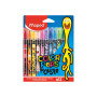Фломастери Maped Color Peps Monster 12 кольорів (MP.845400) Фломастери Maped Color Peps Monster 12 кольорів (MP.845400)