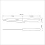 Кухонний ніж Tramontina Plenus Light Grey 152 мм (23424/136) Кухонний ніж Tramontina Plenus Light Grey 152 мм (23424/136)