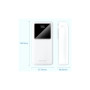 Батарея універсальна Vention 30000mAh 22.5W 3A, PD, QC/3.0, LED Display, White (FHMW0)