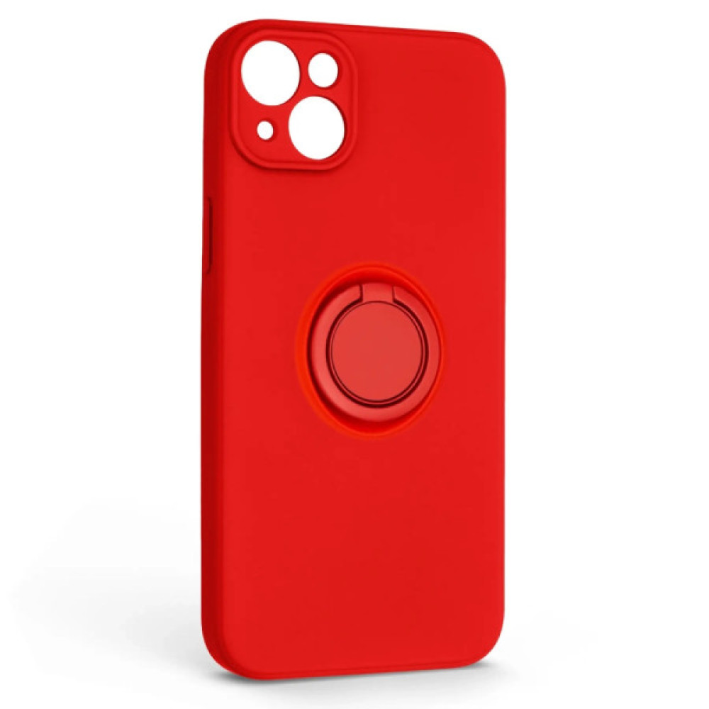 Чохол до мобільного телефона Armorstandart Icon Ring Apple iPhone 14 Plus Red (ARM68697) Чохол до мобільного телефона Armorstandart Icon Ring Apple iPhone 14 Plus Red (ARM68697)