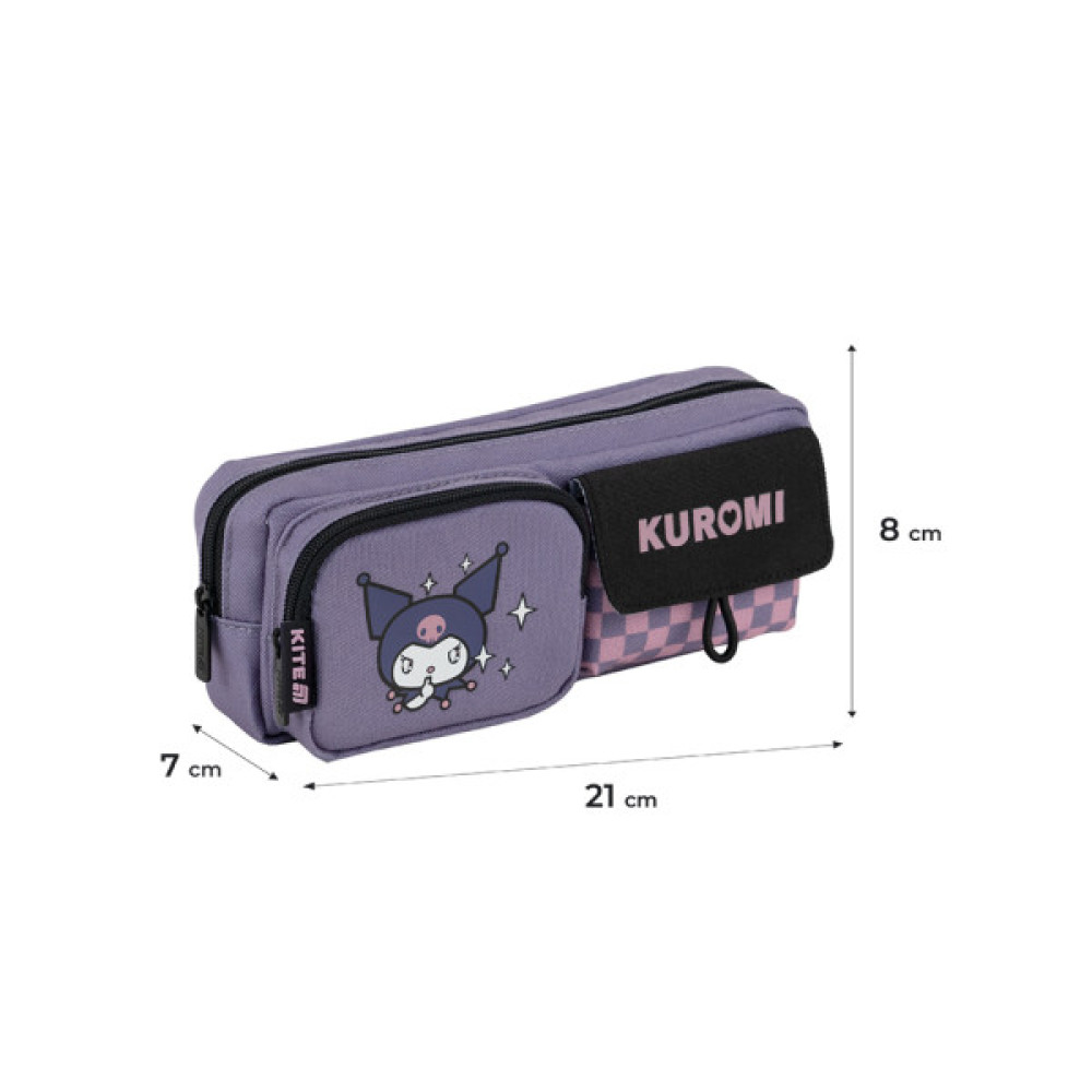 Пенал Kite 2701-1 Kuromi (HK25-2701-1)