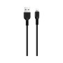 Дата кабель USB 2.0 AM to Lightning 1.0m 2.4A PVC TPE X20 black HOCO (6957531068808) Дата кабель USB 2.0 AM to Lightning 1.0m 2.4A PVC TPE X20 black HOCO (6957531068808)