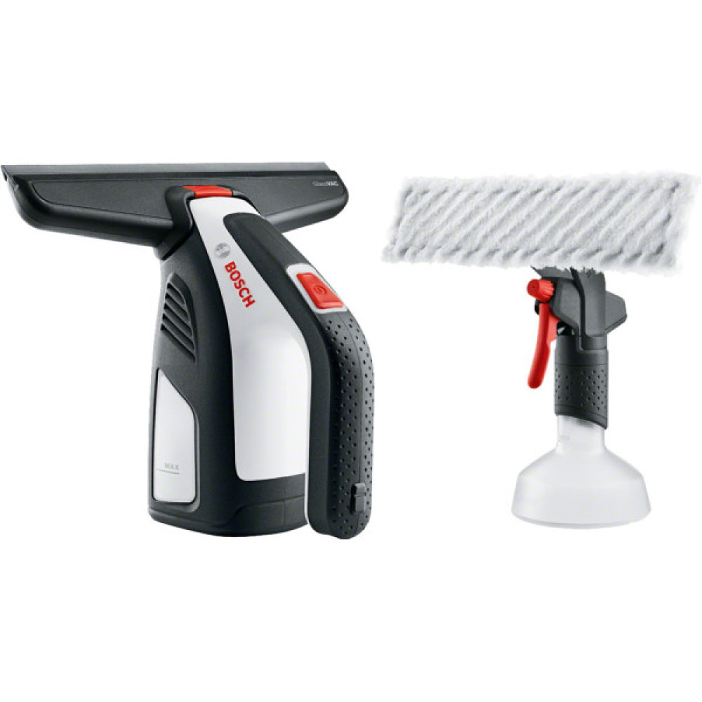Пилосос Bosch GlassVAC Solo Plus віконний, акумуляторний, для миття вікон, 2Аг, до 30 хв, 0.7 кг, пульв.