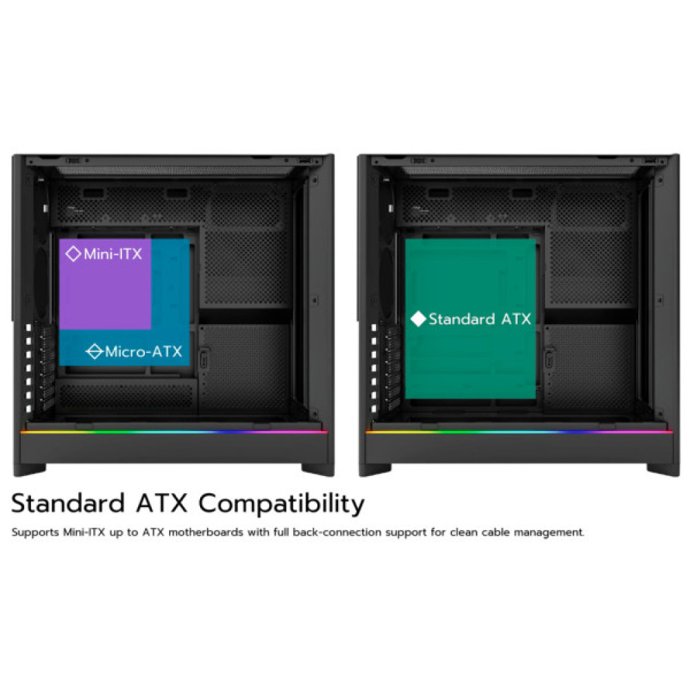 Корпус для ПК MONTECH HS01 PRO (B)