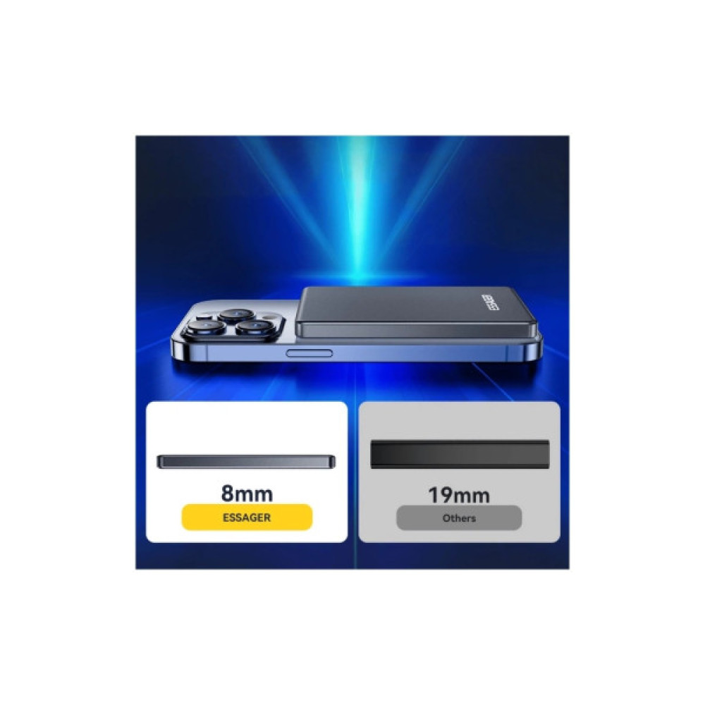 Батарея універсальна Essager 5000mAh Cross-border magnetic 20W PD QC/3.0 (EDY5K-YJ0A-Z)