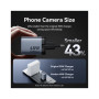 Зарядний пристрій Vention 2xUSB-C PD45W GaN + cable USB-C to USB-C 1.0m black gray (TZ-FCDH0-EU)