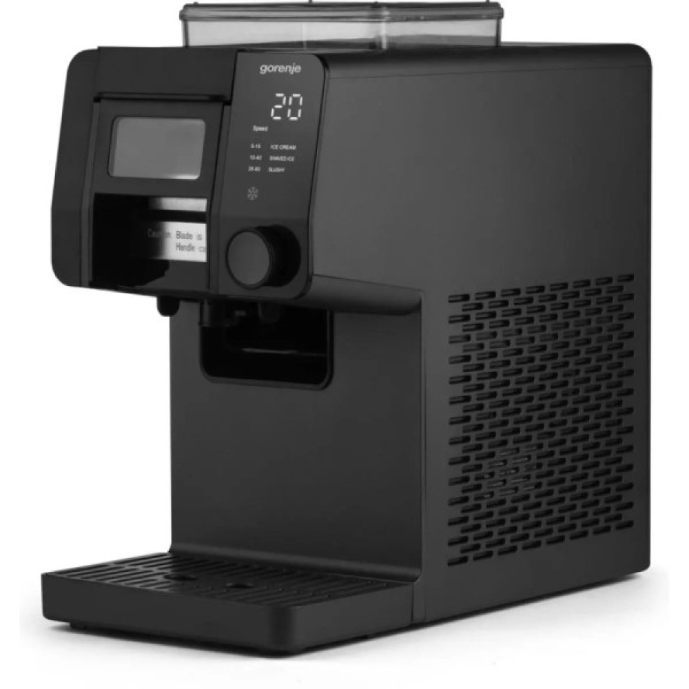 Морозивниця Gorenje 3 в 1, 210Вт, чаша-1л, 35 кг - 24 год., слаші, лід, морозиво, елек (GIICM)