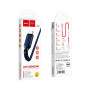 Дата кабель USB 2.0 AM to USB-C 1.0m 3A nylon X59 blue HOCO (6931474744944)