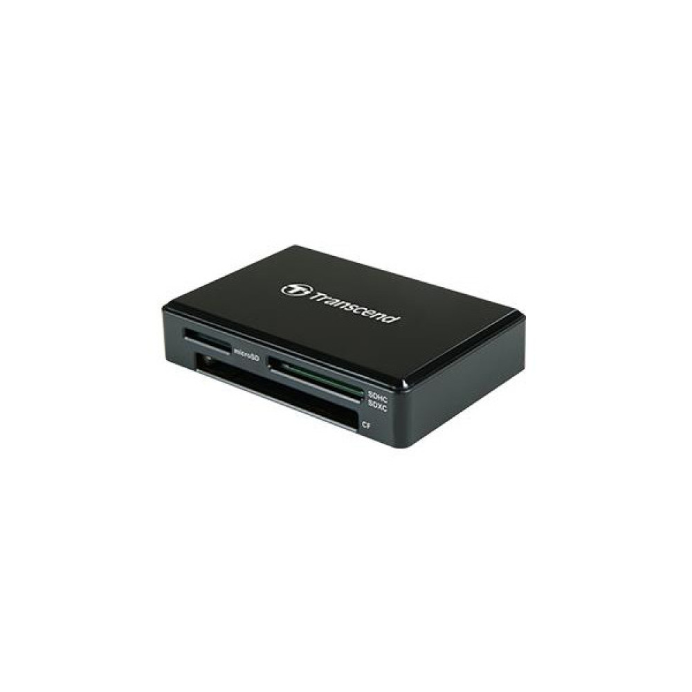 Кардрідер Transcend USB 3.1 Type-C > microSD/SD/CF Чорний