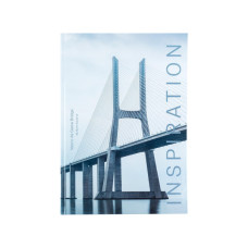 Канцелярська книга Axent Inspiration А4 у твердій обкладинці 96 аркуші клітинка (8422-564-A)