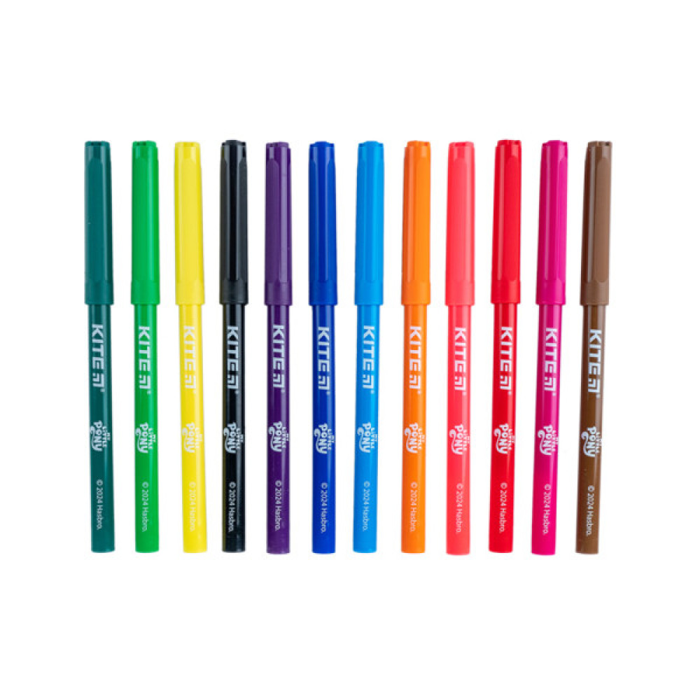 Фломастери Kite My Little Pony 12 кольорів (LP24-447)