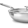 Сковорода KitchenAid Wok MSS 28 см 3,5 л з кришкою (CC003254-001)