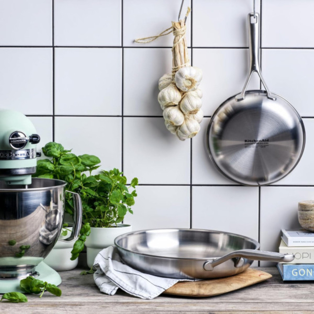 Сковорода KitchenAid Wok MSS 28 см 3,5 л з кришкою (CC003254-001)