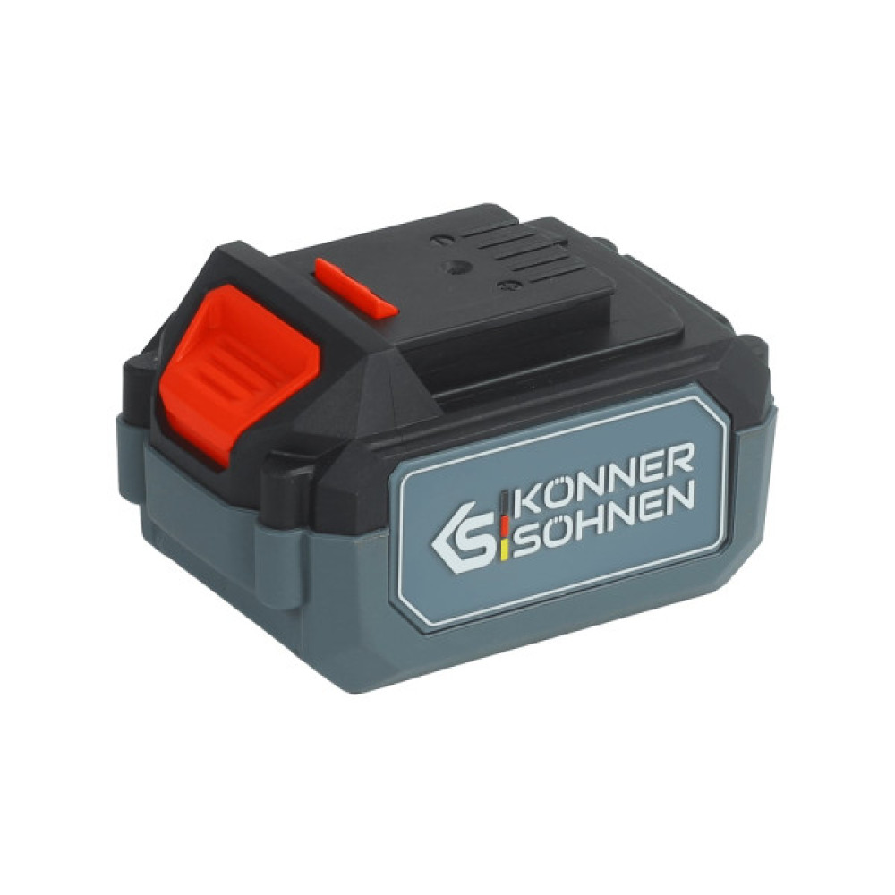Набір із трьох акумуляторних інструментів Konner&Sohnen KS RHAGD 20V SET 3 20В дриль, шліфмашина кутова, перфоратор, швидкий ЗП 4.5А акб 2х4А·год сумка 7.5кг