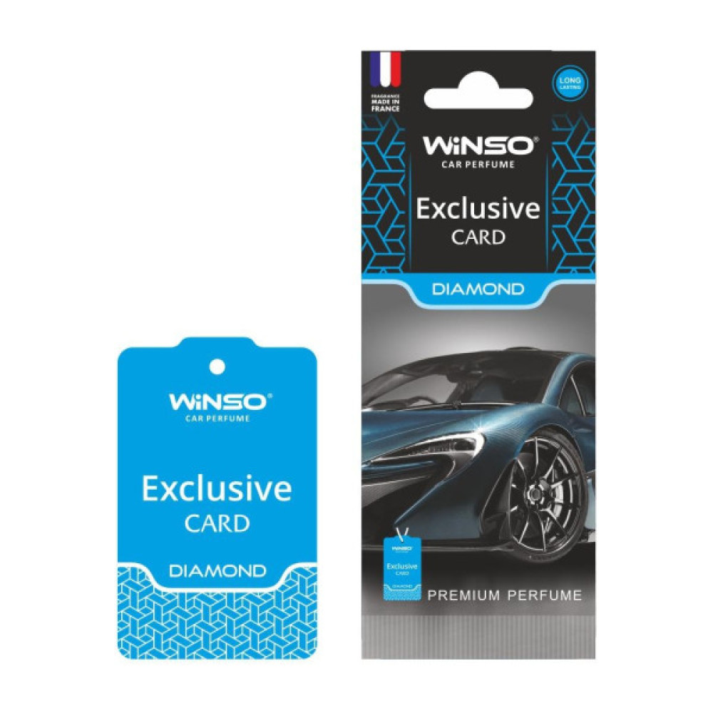 Ароматизатор для автомобіля WINSO Card Exclusive Diamond (533120)