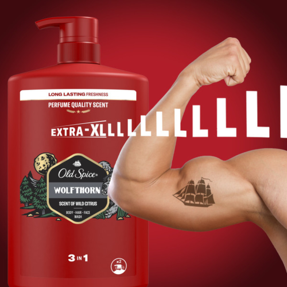 Гель для душу Old Spice Wolfthorn 1000 мл (8700216452588)