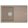 Мийка кухонна Franke Basis, фраграніт, прямокутник, з крилом, 780х500х200мм, чаша - 1, накладна, BFG 611-78, мигдаль