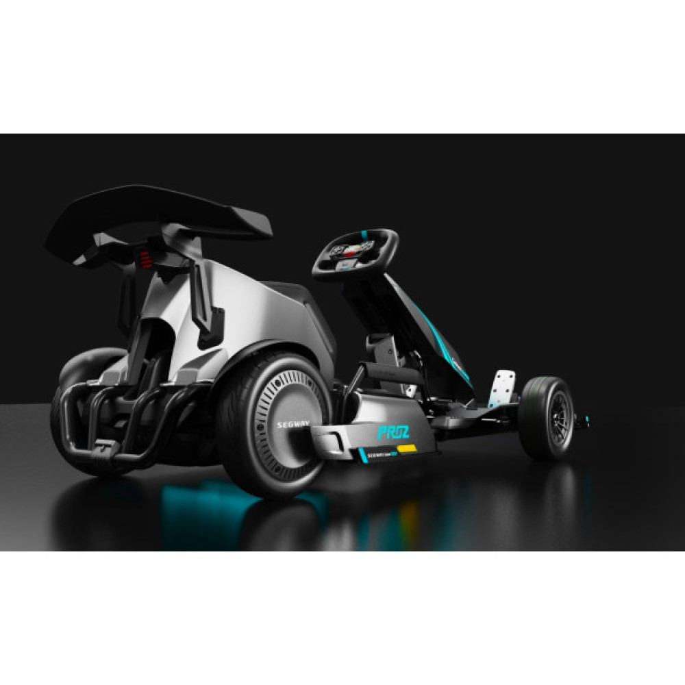 Карт Segway-Ninebot GoKart PRO 2, сіро-блакитний