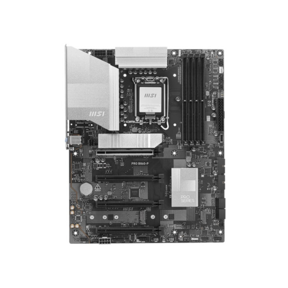 Материнcька плата MSI PRO B860-P s1851 B860 4xDDR5 M.2 HDMI DP ATX