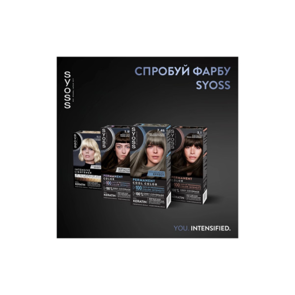 Фарба для волосся Syoss BL Permanent Coloration 7-46 - Холодний русявий (9000101741698)