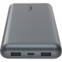 Батарея універсальна Belkin 10000mAh 15W 2xUSB-A, USB-C Gray (BPB011BTGY)