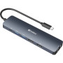 Концентратор Sandberg USB3.1 Type-C to HDMI/USB 3.0x2/RJ45/USB-C/DisplayPort PD 100W Hub 6-in-1 (136-43) Концентратор Sandberg USB3.1 Type-C to HDMI/USB 3.0x2/RJ45/USB-C/DisplayPort PD 100W Hub 6-in-1 (136-43)