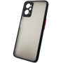 Чохол до мобільного телефона Dengos Matte OPPO A76 (black) (DG-TPU-MATT-105) Чохол до мобільного телефона Dengos Matte OPPO A76 (black) (DG-TPU-MATT-105)