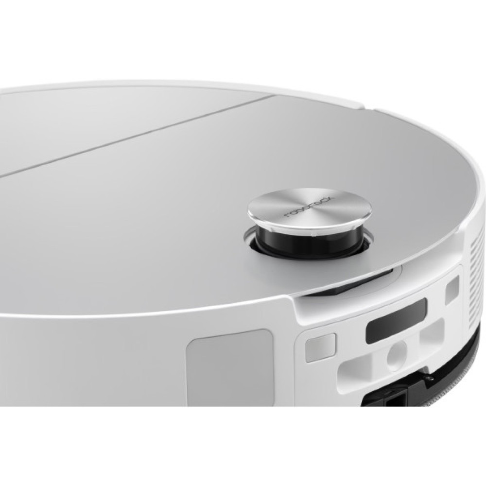 Робот-пилосос Roborock Saros 10, h=4.9см, вологе прибирання, конт пил -0.27л, автон. робота до 220хв, Wi-Fi, станція самоочищ., білий