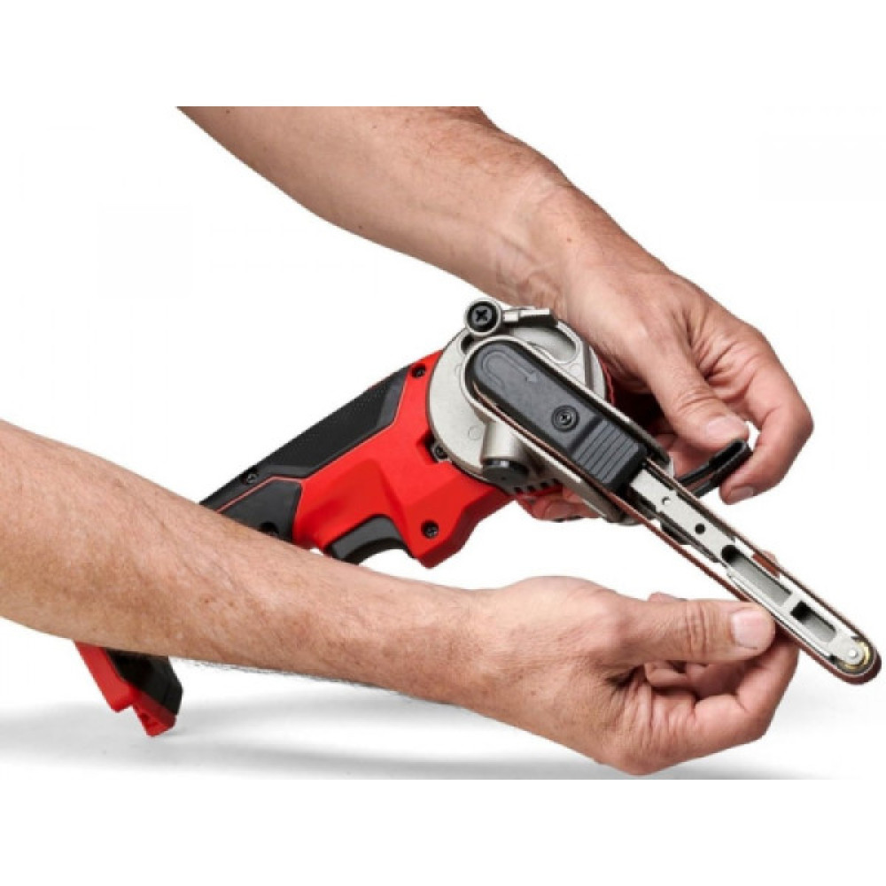 Напилок стрічковий акумуляторний Einhell TE-BF 18 Li - Solo PX 18В 2 насадки 9/13мм 250-1700м/хв 457мм сумка 1.13кг без АКБ та ЗП