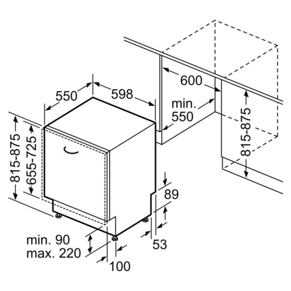 Посудомийна машина Siemens SN65ZX19CE