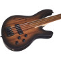 Бас-гітара Cort B4FL MHPZ (Open Pore Trans Black Burst)
