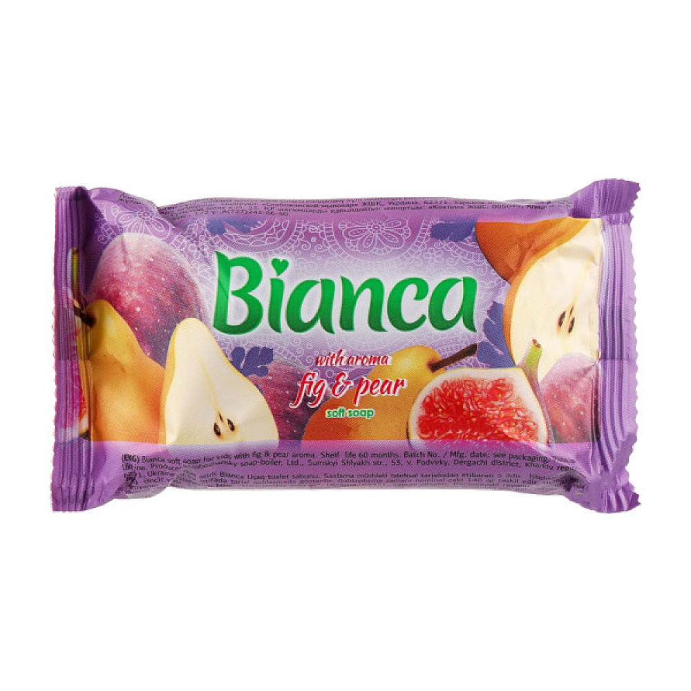 Тверде мило Bianca З ароматом інжира і груші 140 г (4823107602436)