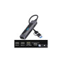 Концентратор XoKo USB-C 5-in-1 USB 3.0 + USB 2.0 + SD/TF + RJ45 100Mbps silver (XK-AC-350) Концентратор XoKo USB-C 5-in-1 USB 3.0 + USB 2.0 + SD/TF + RJ45 100Mbps silver (XK-AC-350)