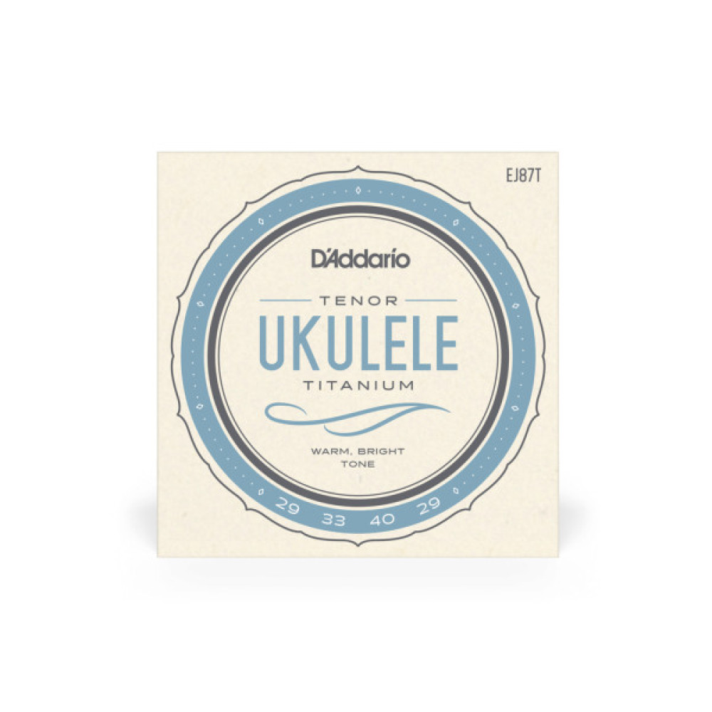 Струни для гітари D'Addario Titanium Ukulele Tenor (EJ87T)