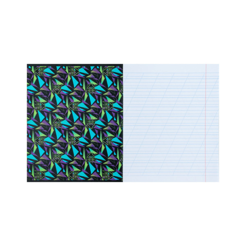 Зошит Kite Transformers 12 аркушів, коса лінія (TF24-235)