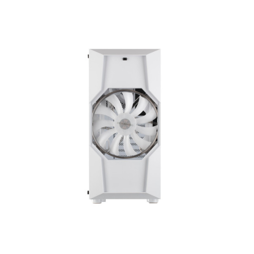 Корпус 2E GAMING Turbo G2057W без БЖ 2xUSB3.0, 1xUSB2.0, 1x200мм ARGB, 3x120мм ARGB, VGA 345мм, LCS ready, HUB, TG Side Panel, ATX, білий
