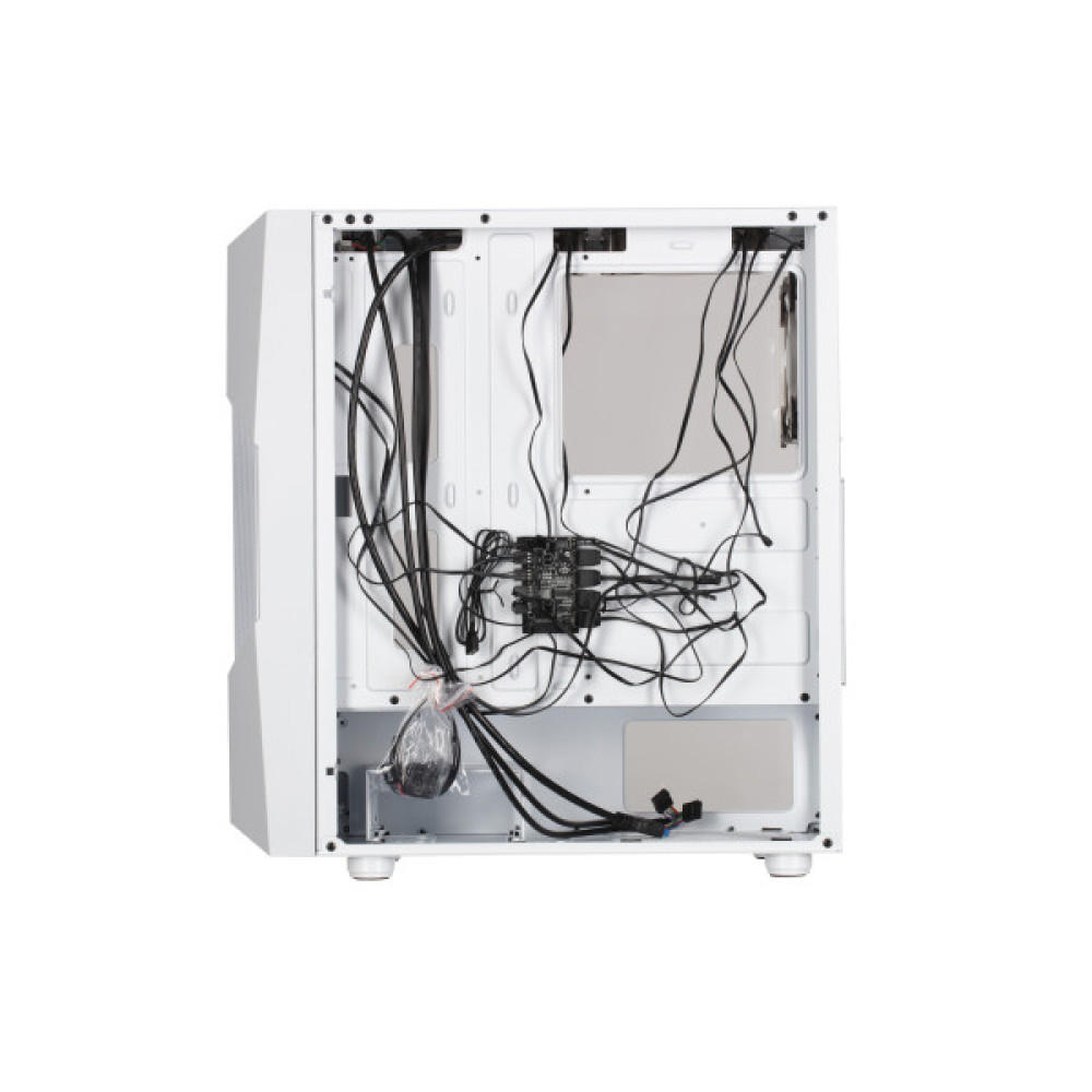 Корпус 2E GAMING Turbo G2057W без БЖ 2xUSB3.0, 1xUSB2.0, 1x200мм ARGB, 3x120мм ARGB, VGA 345мм, LCS ready, HUB, TG Side Panel, ATX, білий