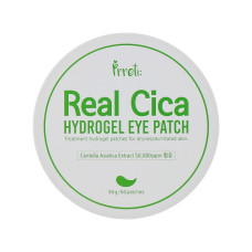 Патчі під очі Prreti Real Cica Hydrogel Eye Patch Гідрогелеві Заспокійливі 60 шт. (8809738321942)