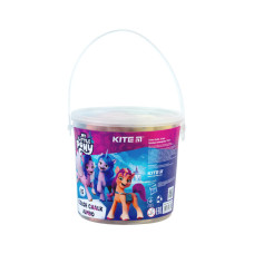 Крейда Kite кольорова Jumbo My Little Pony, 15 штук у відерці (LP24-074)