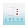 Зарядний пристрій D-Link 2xUSB-C + 1xUSB-A 65W GaN white (DCP-651) Зарядний пристрій D-Link 2xUSB-C + 1xUSB-A 65W GaN white (DCP-651)