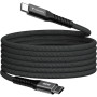 Дата кабель USB-C to USB-C 1.2m Magnetic 60W black Verbatim (31859)