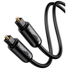 Кабель мультимедійний Optical Toslink 1.5m AV122 black Ugreen (70891)